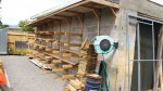 Its important to keep the timber sorted and dry